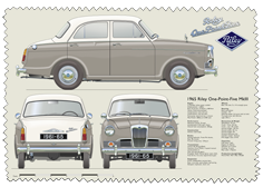 Riley One-Point-Five MkIII 1961-65 Glass Cleaning Cloth